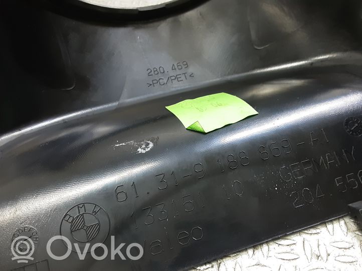 BMW 5 F10 F11 Rivestimento del piantone del volante 61319188869