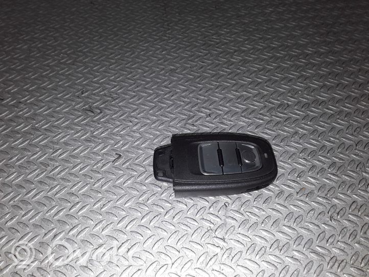 Audi Q5 SQ5 Užvedimo raktas (raktelis)/ kortelė 8K0959754C