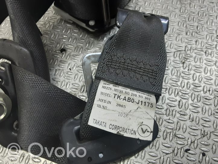 Acura RSX I Ceinture de sécurité arrière TKAB0J1175