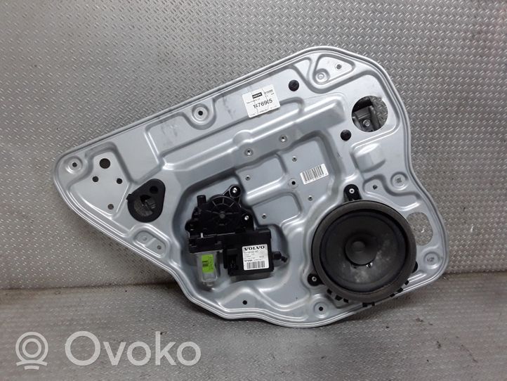 Volvo V50 Mécanisme lève-vitre de porte arrière avec moteur 30739182AC