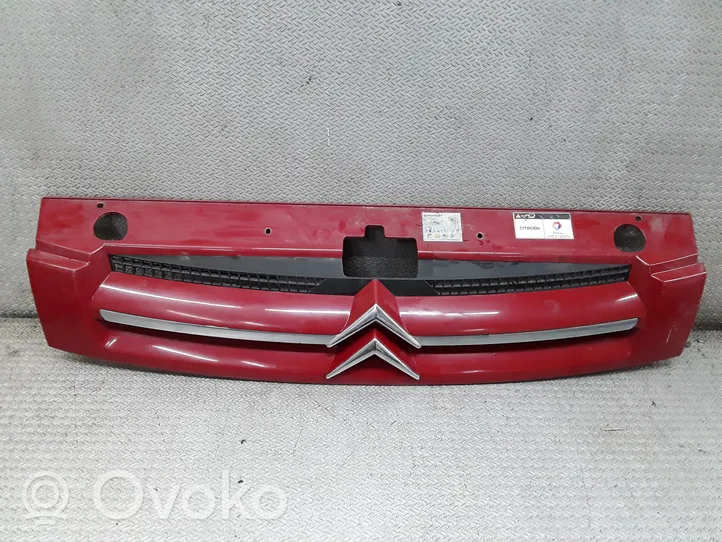 Citroen Berlingo Maskownica / Grill / Atrapa górna chłodnicy 9644758177