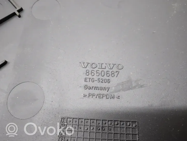 Volvo V50 Wkładka schowka tunelu środkowego 8650687