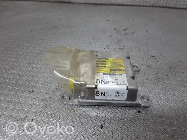 Toyota Corolla Verso AR10 Module de contrôle airbag 891700F070