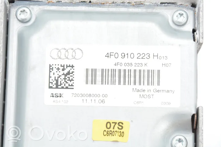 Audi A6 S6 C6 4F Amplificateur de son 4F0910223H