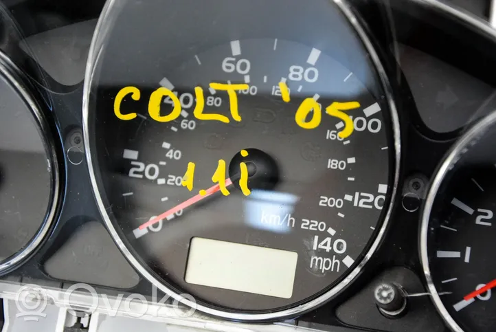 Mitsubishi Colt Compteur de vitesse tableau de bord MN148889