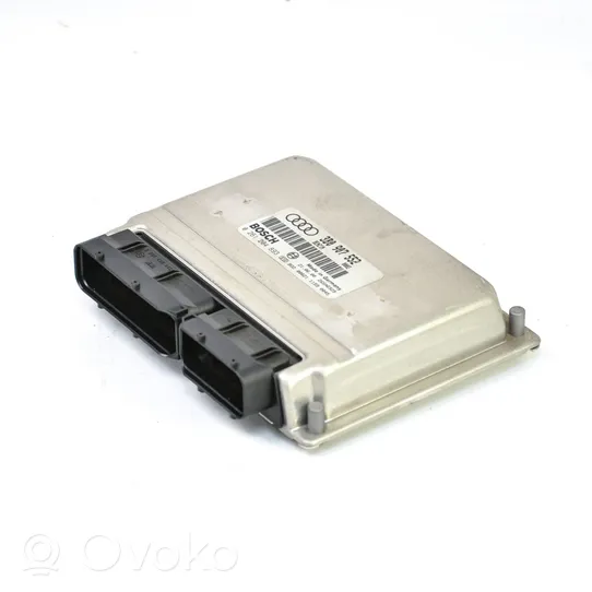 Audi A6 S6 C5 4B Komputer / Sterownik ECU i komplet kluczy 3B0907552