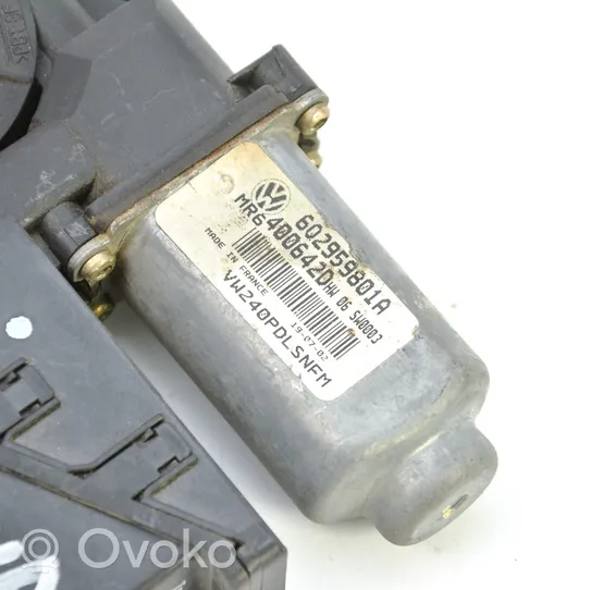 Volkswagen Polo IV 9N3 Varikliukas priekinio langų pakėlėjo 602959801A