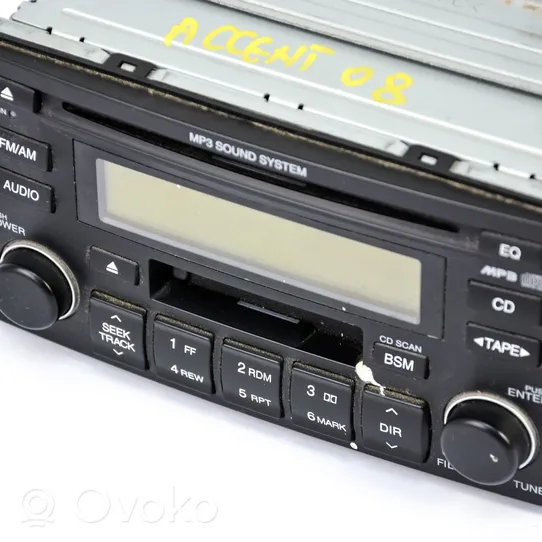 Hyundai Accent Radio/CD/DVD/GPS-pääyksikkö 96100-1E571CA