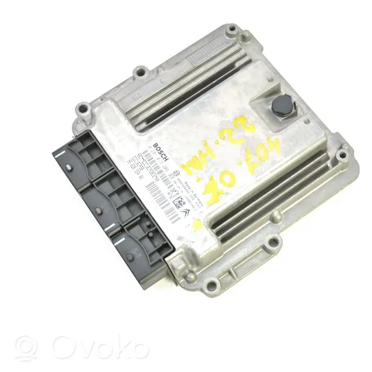 Peugeot 407 Kit centralina motore ECU e serratura 9662633480