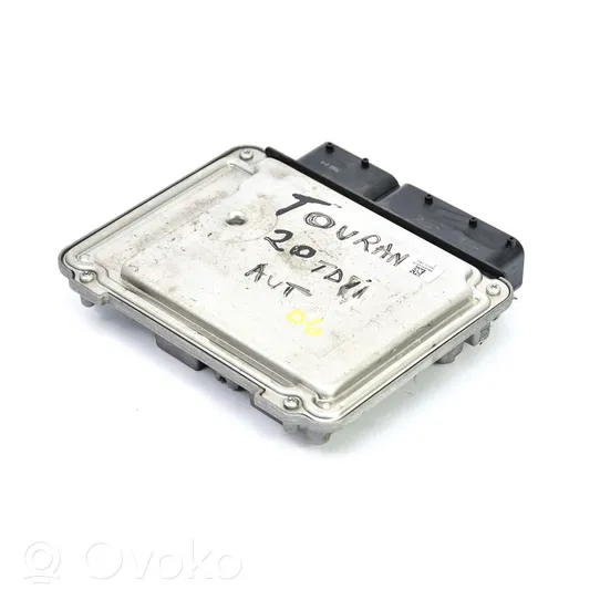 Volkswagen Touran I Komputer / Sterownik ECU i komplet kluczy 03G906021GC