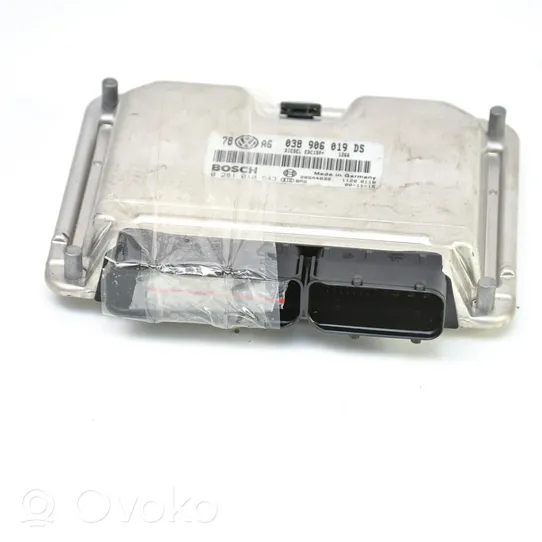 Volkswagen PASSAT B5.5 Kit centralina motore ECU e serratura 038906019