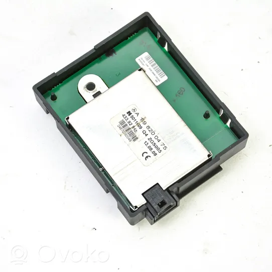 Mercedes-Benz A W169 Aizdedzes ECU komplekts A2661530391