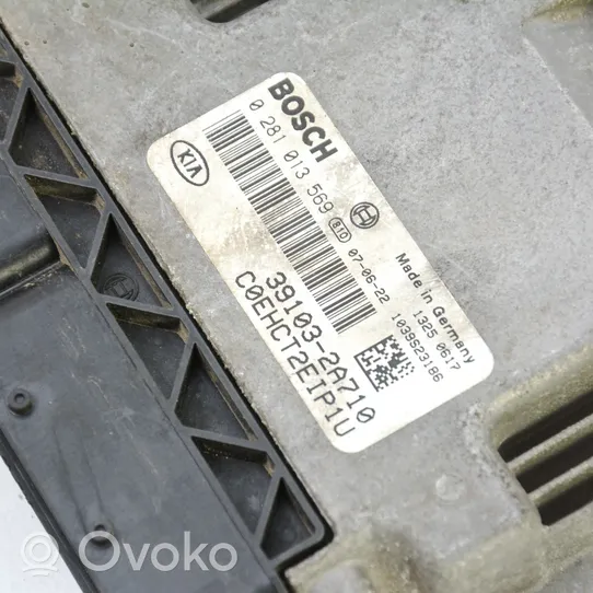 KIA Ceed Komputer / Sterownik ECU i komplet kluczy 391032A710