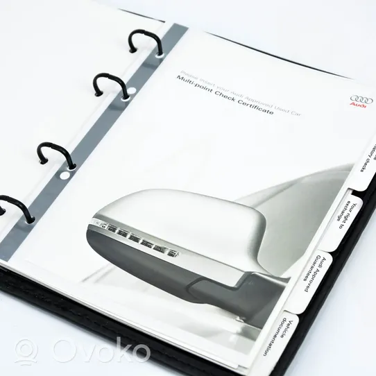 Audi A4 S4 B8 8K User manual 