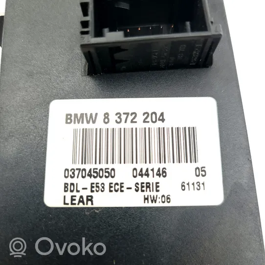 BMW X5 E53 Przycisk / Pokrętło regulacji świateł 8372204