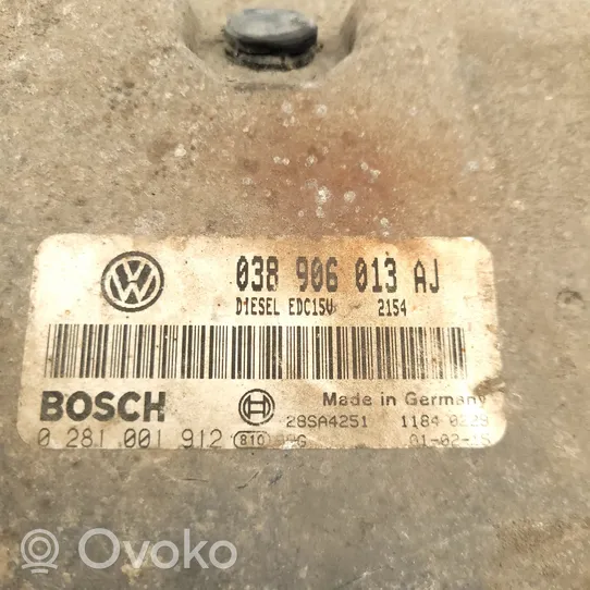 Volkswagen Polo III 6N 6N2 6NF Užvedimo komplektas 038906013AJ