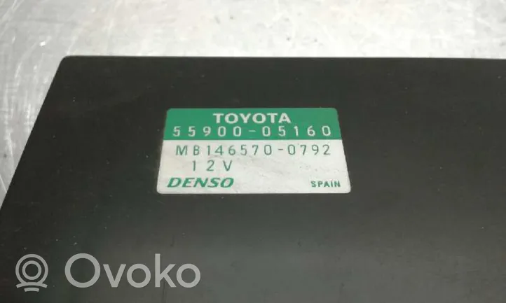 Toyota Avensis T250 Centralina del climatizzatore 5590005160