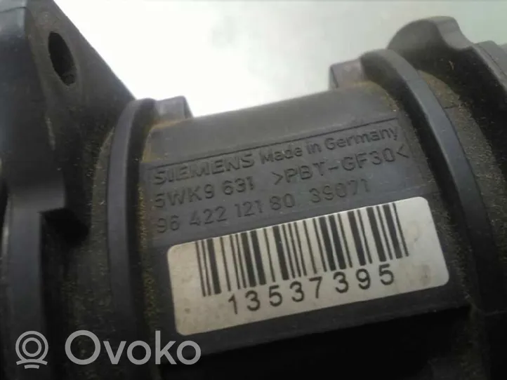 Citroen C3 Przepływomierz masowy powietrza MAF 9642212180