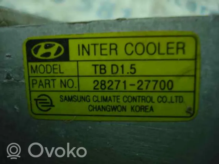 Hyundai Getz Starpdzesētāja radiators 2827127700