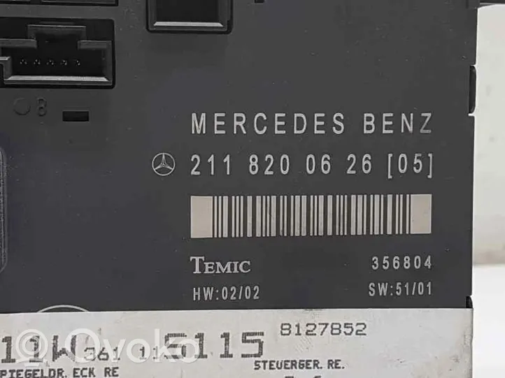 Mercedes-Benz E W211 Module confort 2118200626