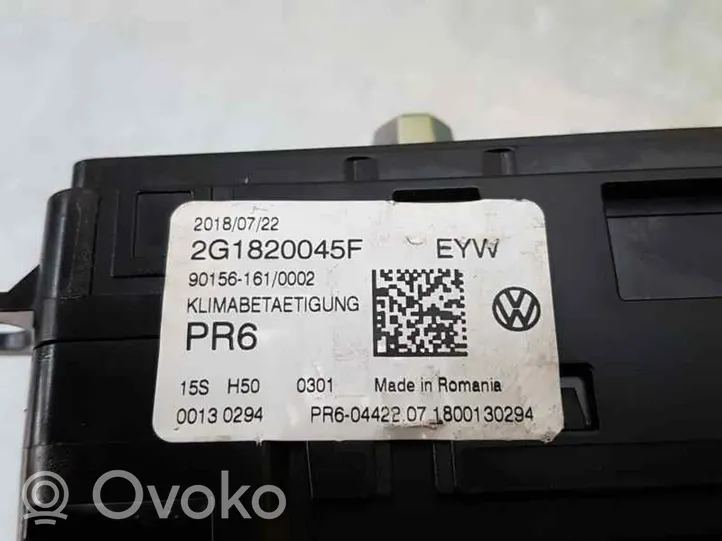 Volkswagen Polo Ilmastoinnin ohjainlaite 2G1820045F