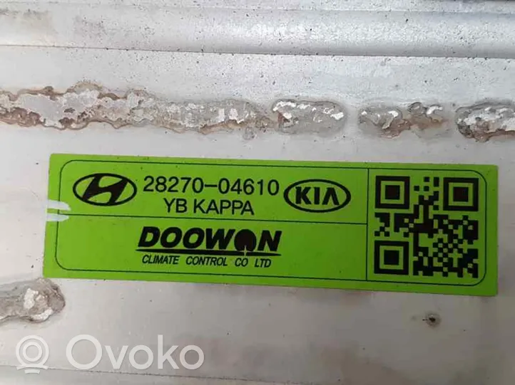 KIA Stonic Välijäähdyttimen jäähdytin 2827004610