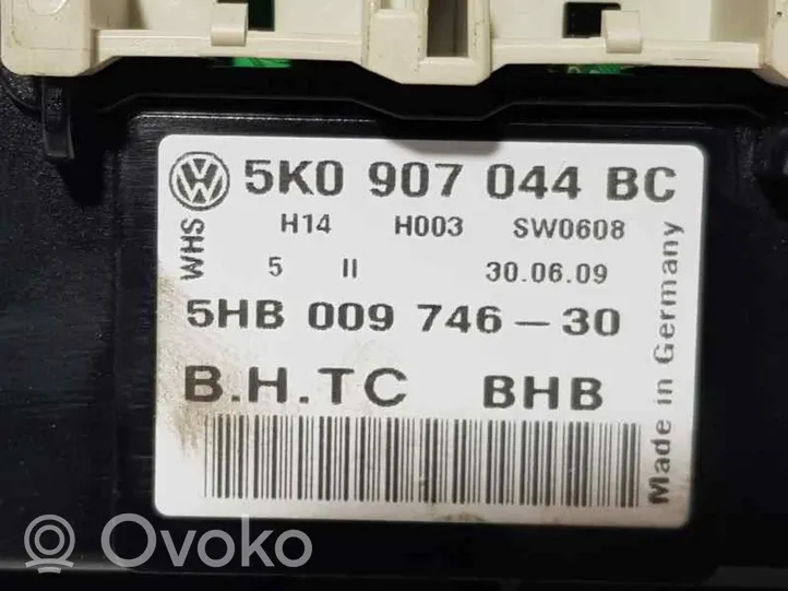 Volkswagen Golf VI Oro kondicionieriaus/ klimato/ pečiuko valdymo blokas (salone) 5K0907044BC