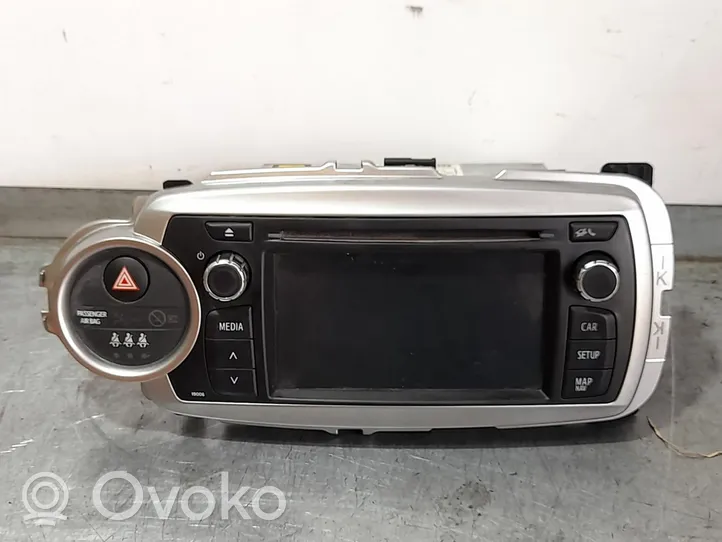 Toyota Yaris Radio/CD/DVD/GPS-pääyksikkö 861400D010