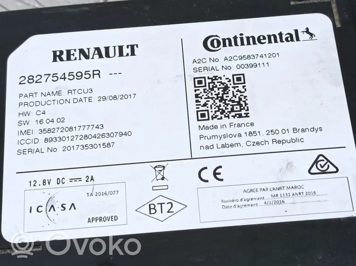 Renault Megane IV Muut ohjainlaitteet/moduulit 282754595R
