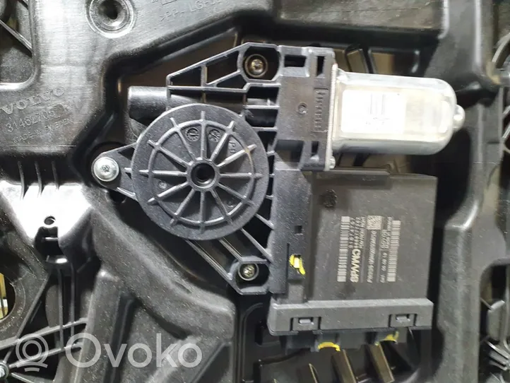 Volvo V60 Podnośnik szyby drzwi z silniczkiem 4240653