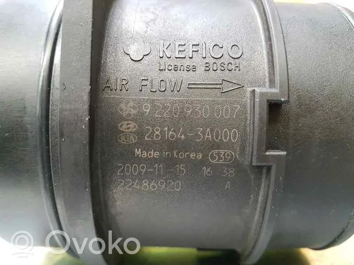 Hyundai ix 55 Mass air flow meter 281643A000