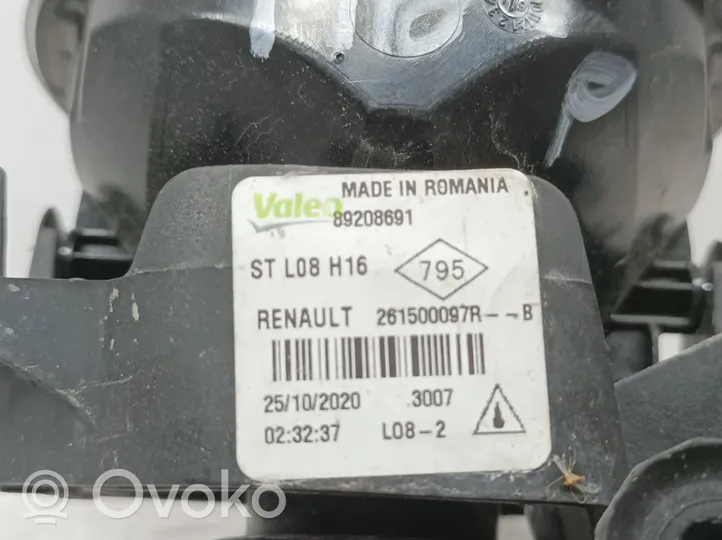 Dacia Dokker Światło przeciwmgłowe przednie 261500097R