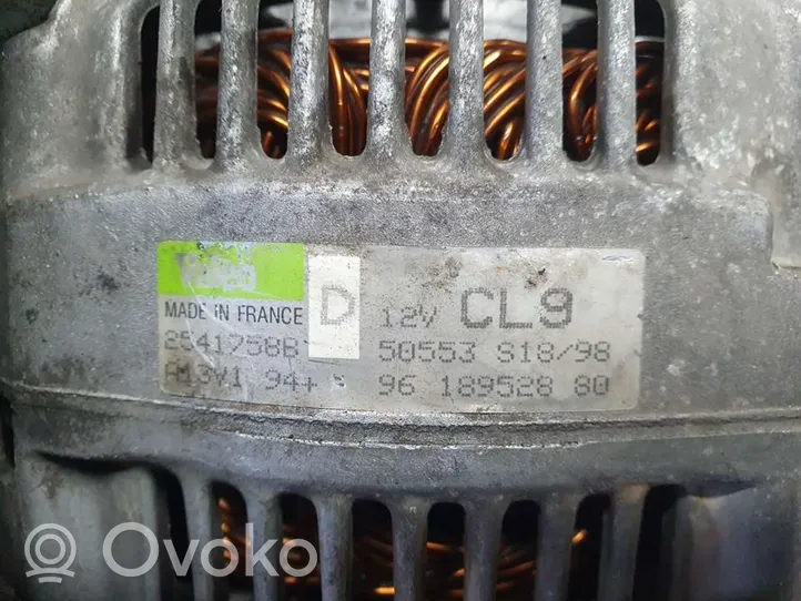 Citroen Xsara Generaattori/laturi 9618952880