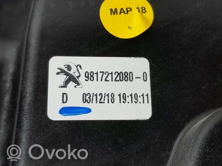 Opel Combo E Podnośnik szyby drzwi z silniczkiem 9817212080