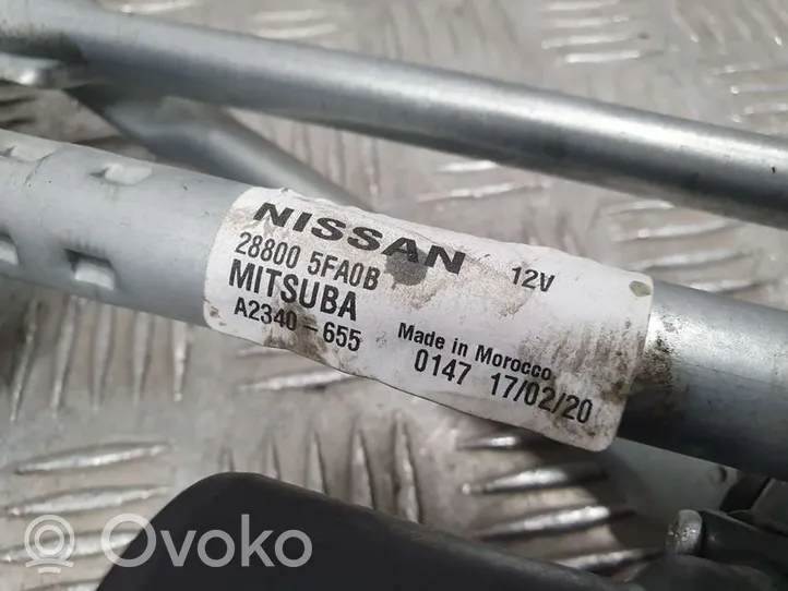 Nissan Micra K14 Etupyyhkimen vivusto ja moottori 288005FA0B