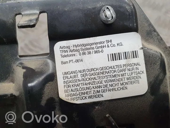 Mercedes-Benz ML W163 Poduszka powietrzna Airbag drzwi przednich A1638600605