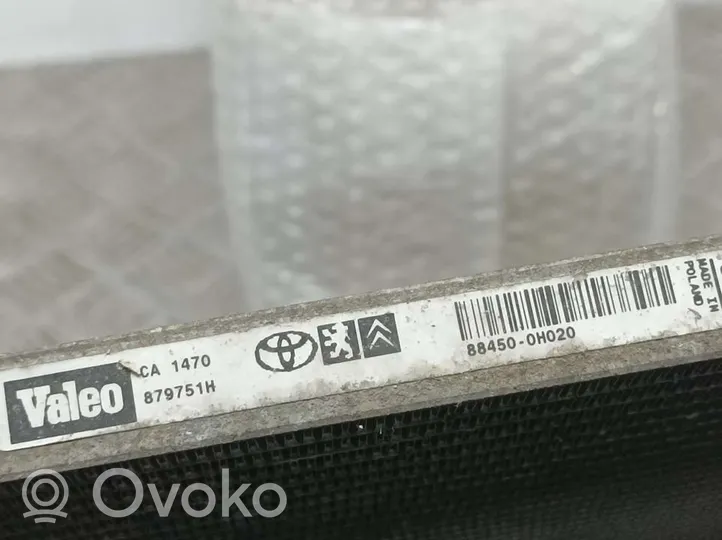 Toyota Aygo AB10 Skraplacz / Chłodnica klimatyzacji 884500H020