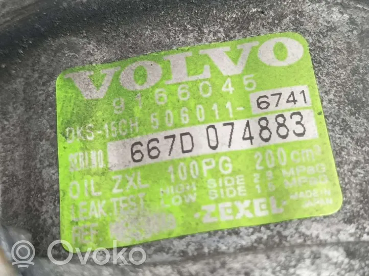 Volvo 850 Kompresor / Sprężarka klimatyzacji A/C 9166045