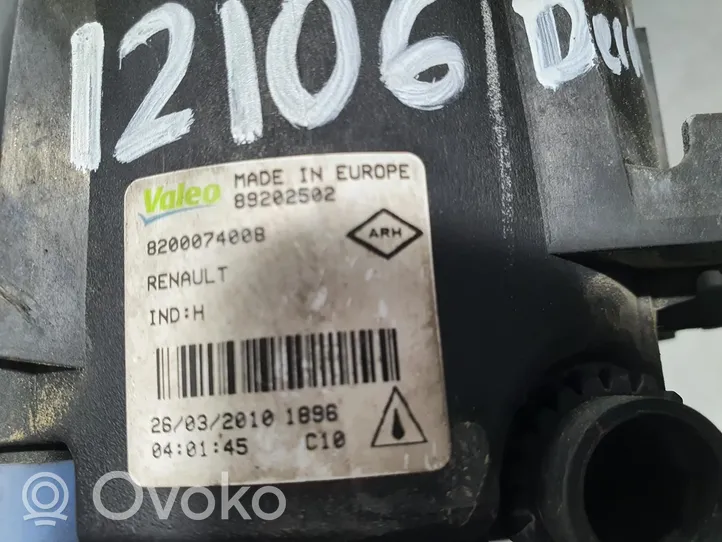 Renault Laguna III Światło przeciwmgłowe przednie 8200074008