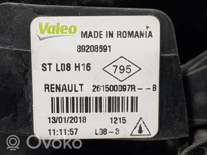 Dacia Sandero Światło przeciwmgłowe przednie 261500097R
