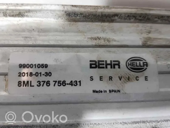 Opel Meriva B Interkūlerio radiatorius 99001059