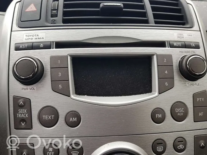Toyota Verso Unité principale radio / CD / DVD / GPS 861200F060X9
