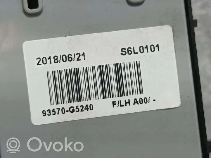 KIA Niro Interrupteur commade lève-vitre 93570G5240