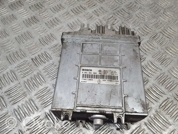 Renault Megane I Engine control unit/module 7700113863