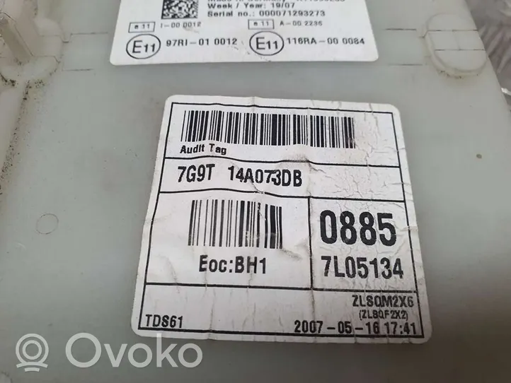 Ford Mondeo MK IV Ramka / Moduł bezpieczników 7G9T14A073DB