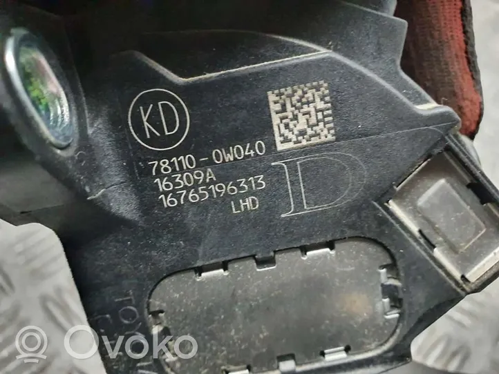 Toyota Auris E180 Accelerator throttle pedal 781100W040