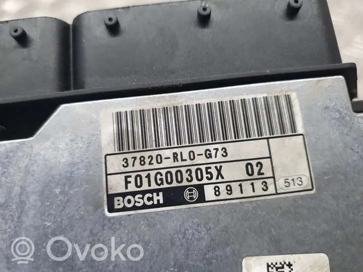 Honda Accord Sterownik / Moduł ECU 37820RL0G73