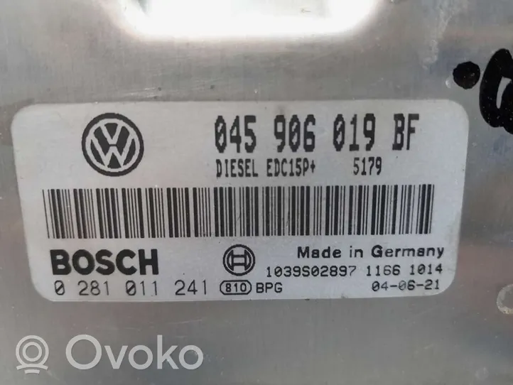 Volkswagen Polo Centralina/modulo del motore 045906019BF