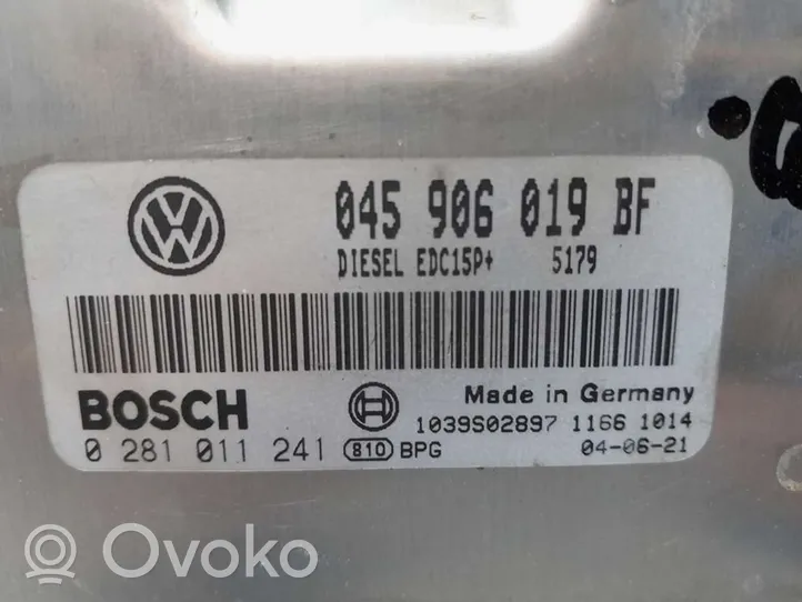 Volkswagen Polo Engine control unit/module 045906019BF