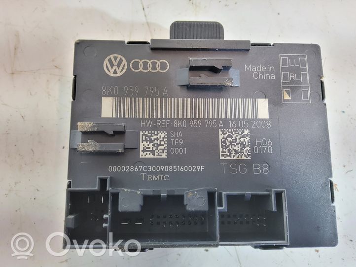 Audi A4 S4 B8 8K Centralina/modulo portiere 8K0959795A